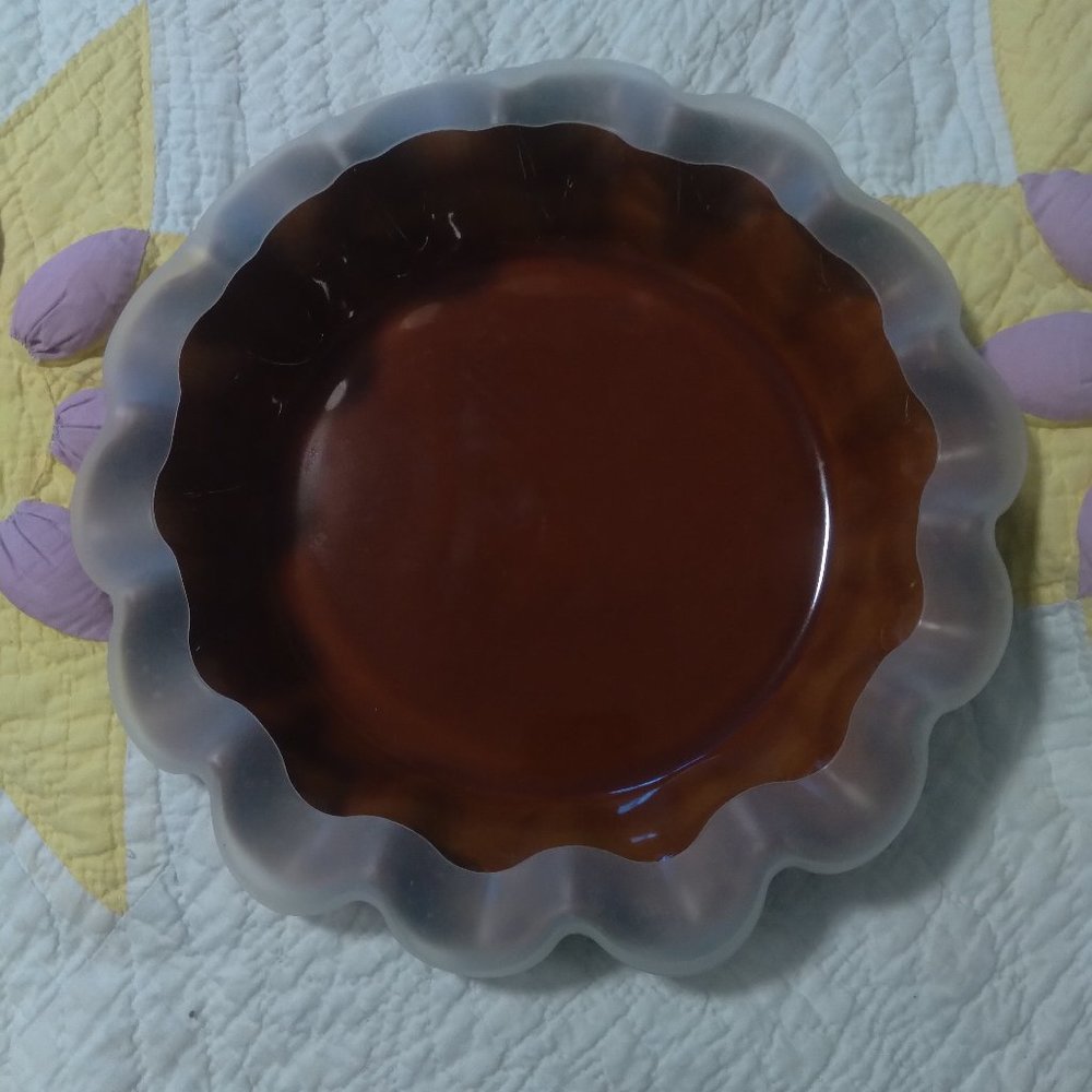 Emile Henry Fluted Pie Plate and Edge Protectors